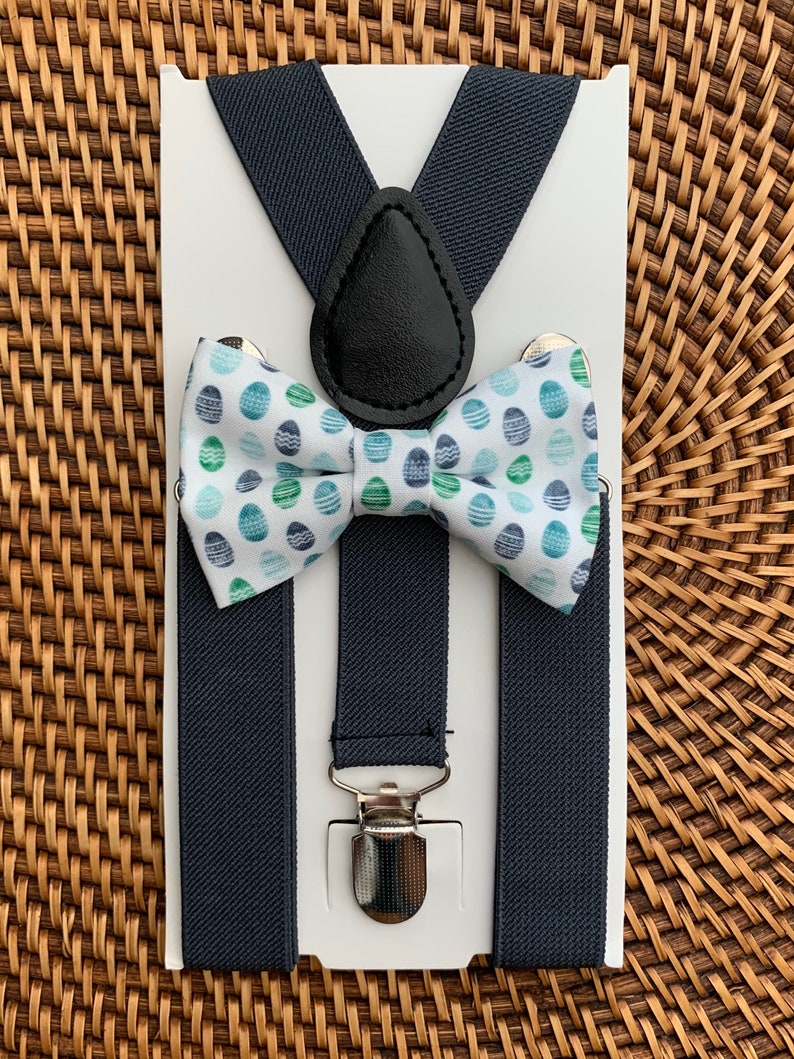 Easter Bow Tie Easter Eggs Easter Outfit for Boys Bow Tie Etsy