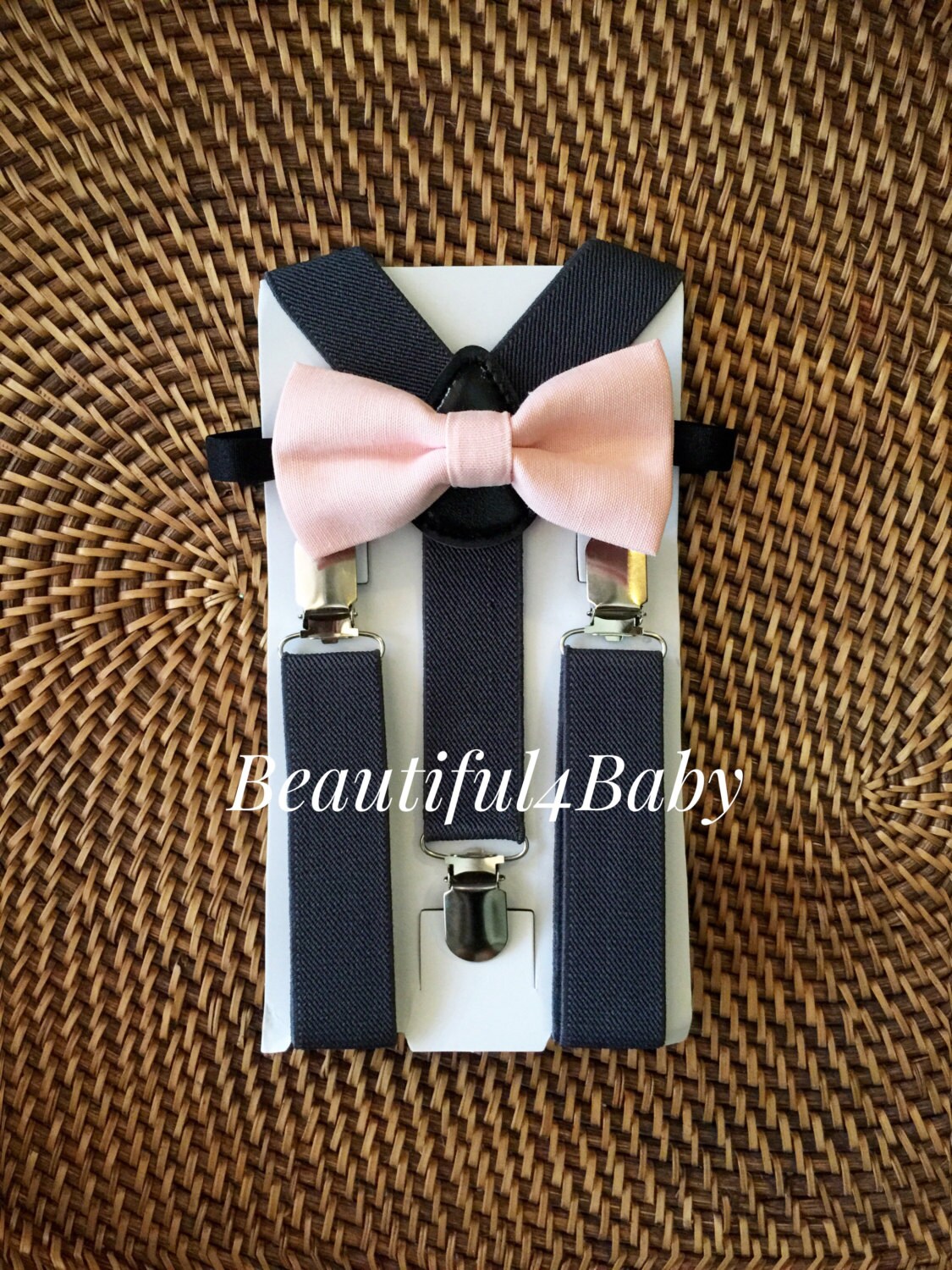 Light Pink Baby Bow Tie Light Pink Toddler Bow Tie Baby Bow Etsy