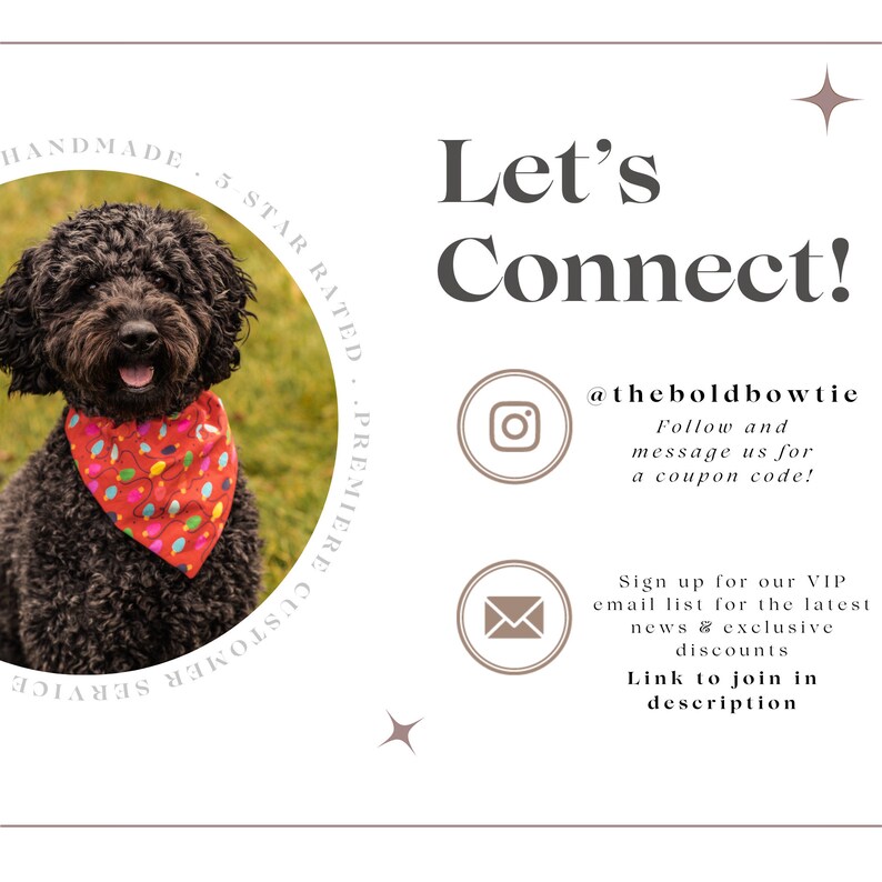 Dog Bandana or Cat Bandana, Dog Birthday Dog Lover Gift, Dog Mom Gifts for Pets or Cat Lover Gift, Birthday Gifts for Sister or Friends image 7