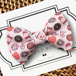 Valentine’s Day Heart Dog Bow Tie, Bow Tie for Dogs, Cats, Pets, Bowtie, Bow Ties, Pink Dog Bow Tie, Dog Accessories, Dog Gift