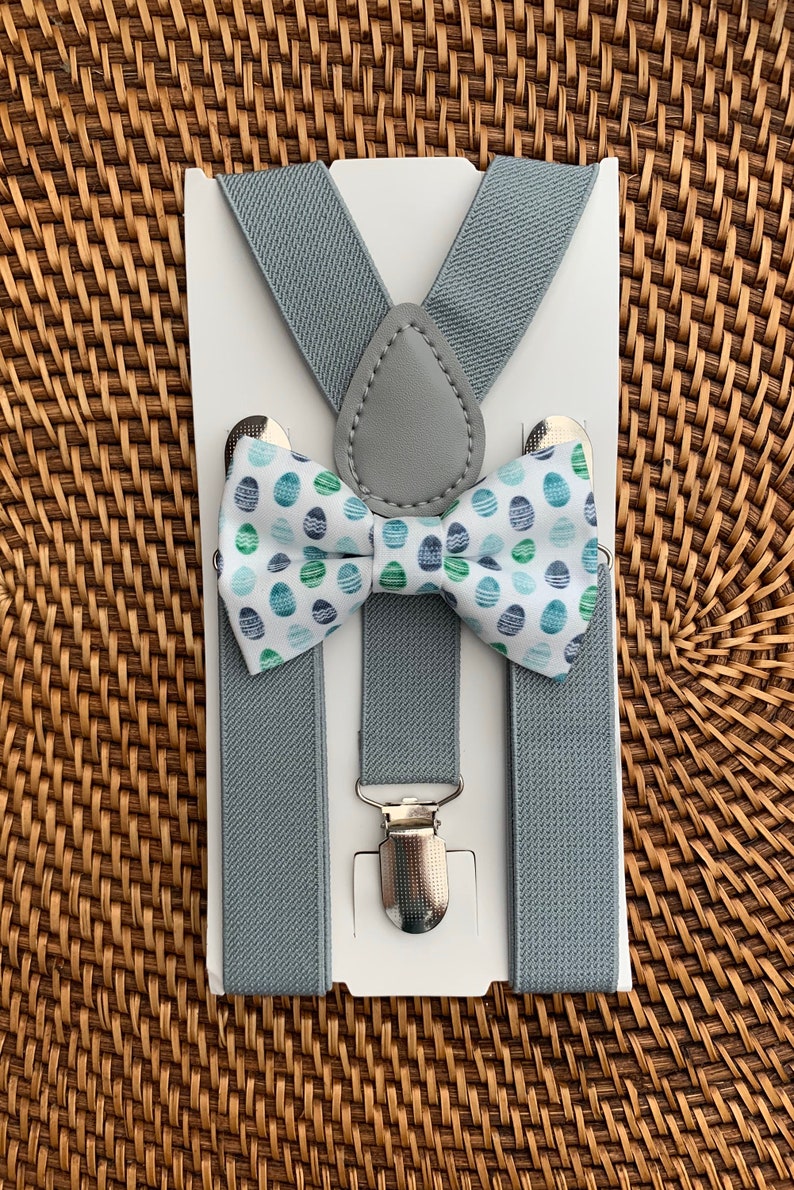 Easter Bow Tie Easter Eggs Easter Outfit for Boys Bow Tie - Etsy