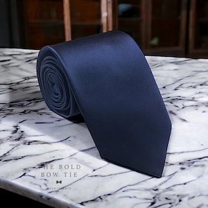 Navy Tie, Mens Neckties, Mens Accessories, Navy Necktie for Men, Mens Ties, Mens Tie, Mens Bow Ties, Pocket Square, Navy Wedding, Groomsmen