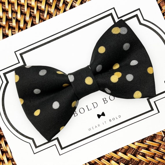 New Years Dog Bow Tie for Dog Collar, Dog Bowtie for New Years Eve Party, Happy New Year, Bow Ties for New Years Eve