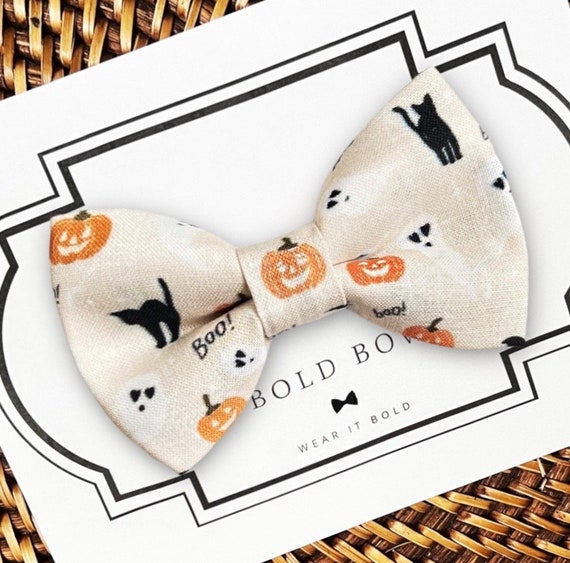 Cute Halloween Dog Bow Tie and Cat Bow Tie, Dog Lover Gift, Dog Clothes for Halloween Party, Halloween Gift, Dog Halloween, Cat Lover