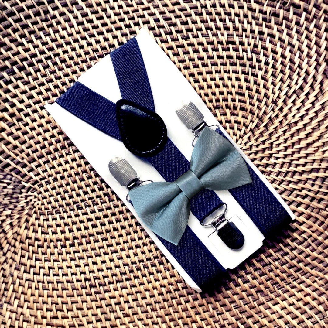 Desert Blue Herringbone Kids Necktie Desert Blue Herringbone Kids Necktie