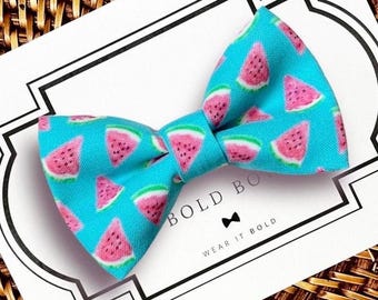 Sommer Wassermelonen Hundefliege, blaue Fliege für Hunde, Katzen, Fliegen, Hundefliege, Hundezubehör, Hundegeburtstagsgeschenk, Hundeliebhaber Geschenk