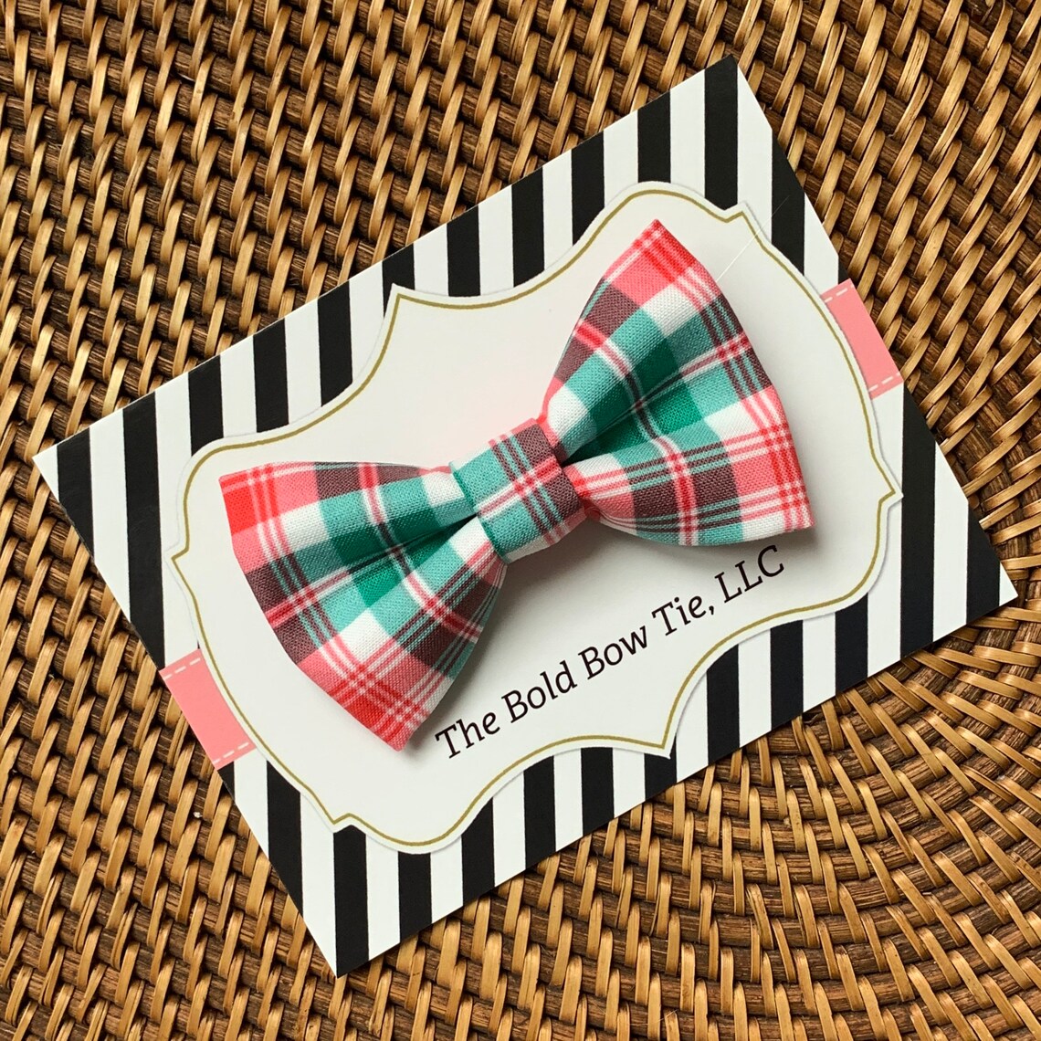 Christmas Dog Bow Tie Bow Tie for Dogs Cats Pets Bowtie Etsy