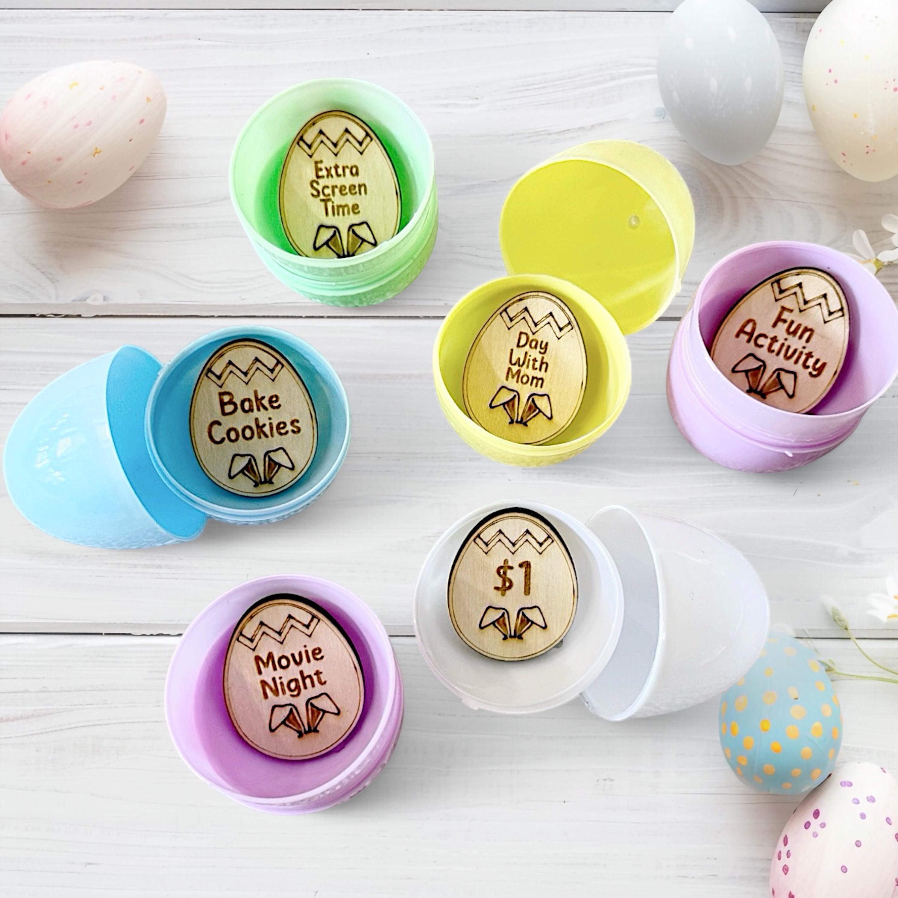Easter Tokens for Easter Egg Filler, Easter Egg Tokens for Easter Egg Hunt for Kids, Easter Token Easter Basket Filler Easter Egg Stuffers