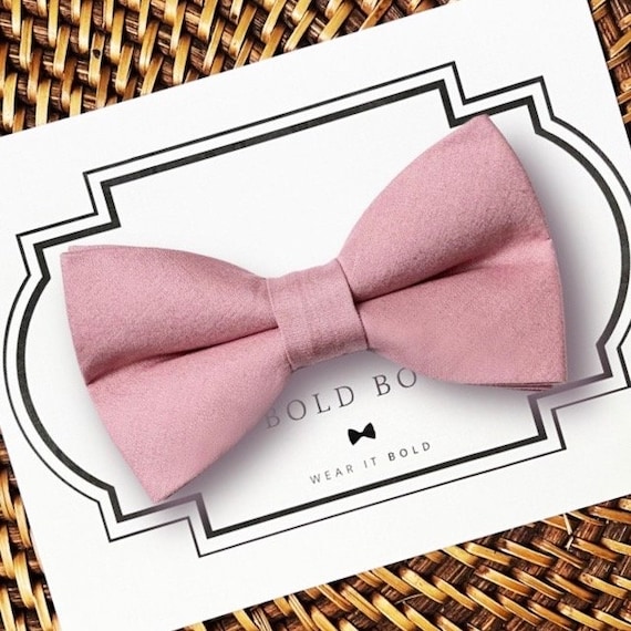 Dusty Rose Pink Dog Bow Tie, Pink Mauve Bow Tie for Dogs, Cats, Pets, Bowtie, Bow Ties, Dog Bow Tie, Dog Accessories, Wedding Dog Bow Tie
