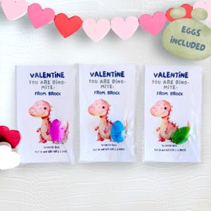 Tarjetas de San Valentín de dinosaurios para el aula, tarjetas de San Valentín para niños en edad preescolar, tarjetas de San Valentín de dinosaurios para el aula
