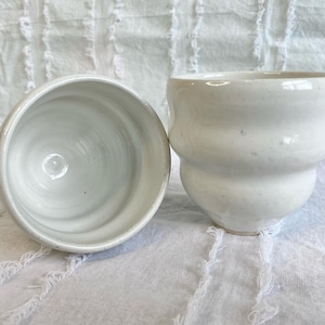 Two White Cups