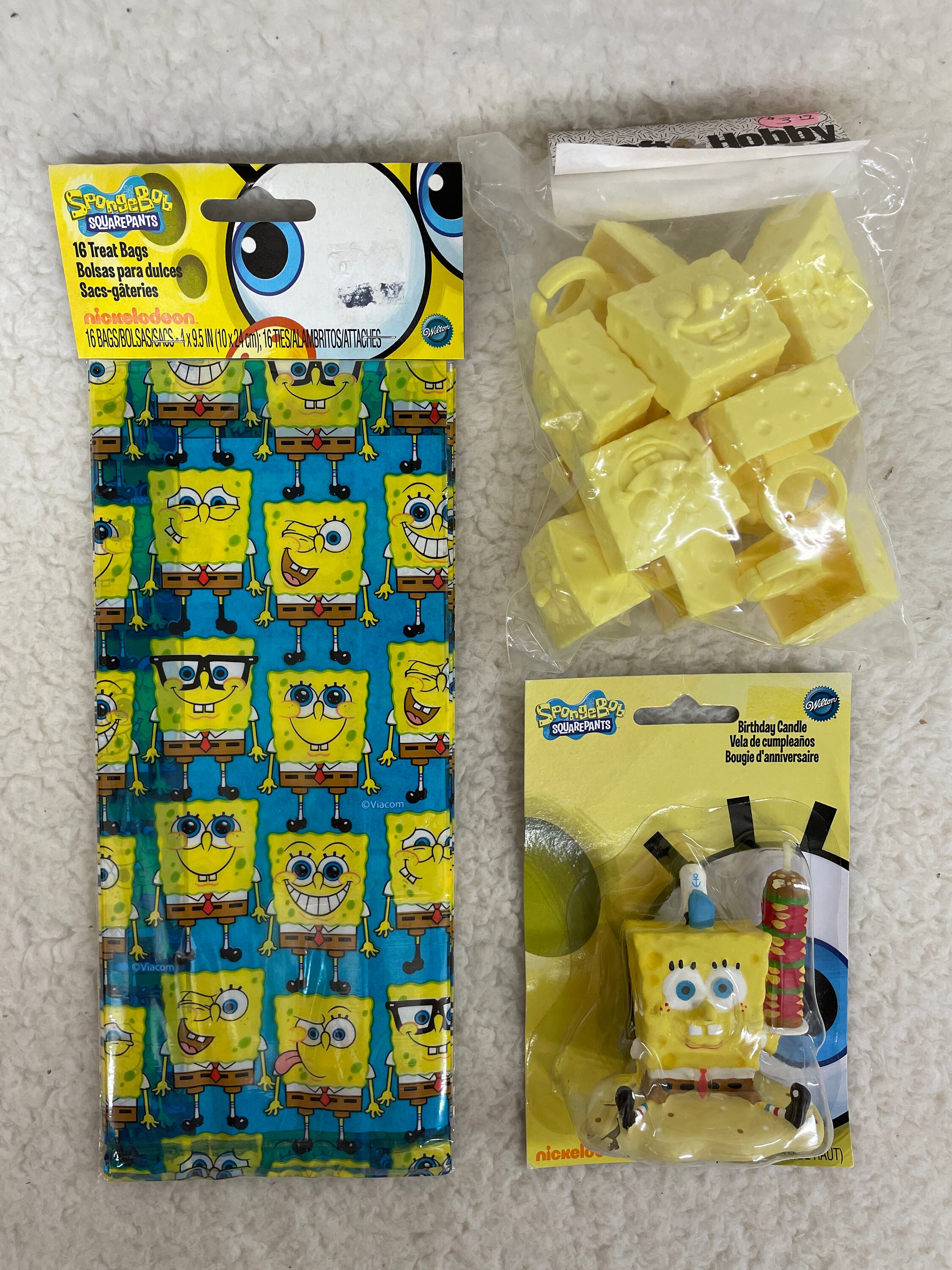 Sad Spongebob Accessories Bag