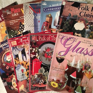 Buyer&#39;s Choice, Vintage but New Tole Painting Books by Various Artists, Folk Art Book, Painting, Decorative Painting, How to Book, Patterns