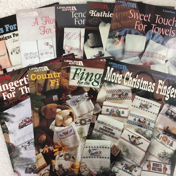 Cross Stitch Towel Etsy