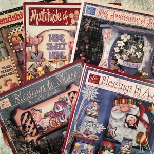 Buyer&#39;s Choice, Vintage but New Tole Painting Books by Chris Thornton, 1996-2001, Folk Art Book, Decorative Painting, Tole Painting Patterns