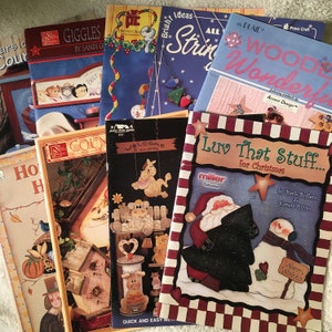 Buyer&#39;s Choice, Vintage but New Tole Painting Books by Various Artists, Folk Art Book, Painting, Decorative Painting, How to Book, Patterns