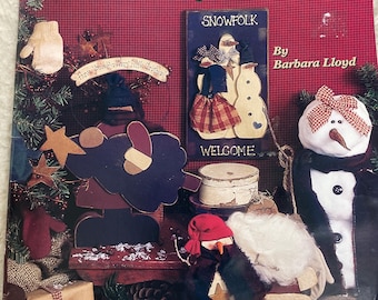 Vintage Tole Painting Book, "The Holidays Have Just Begun", Barbara Lloyd Designs
