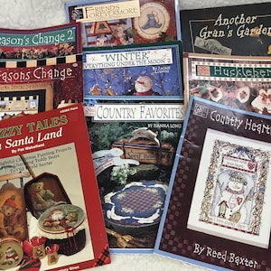 Buyer&#39;s Choice, Vintage but New Tole Painting Books by Various Artist, 1988-2004, Folk Art Book, Painting, Decorative Painting, DIY Painting