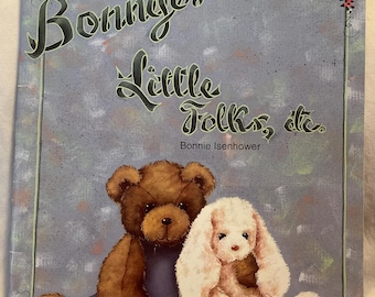 Vintage Bonnye's Little Folks, etc. tole painting book