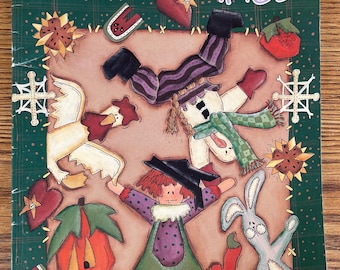 Happy Times Decorative Tole Painting Book by Lisa Cornell published new in 1996.