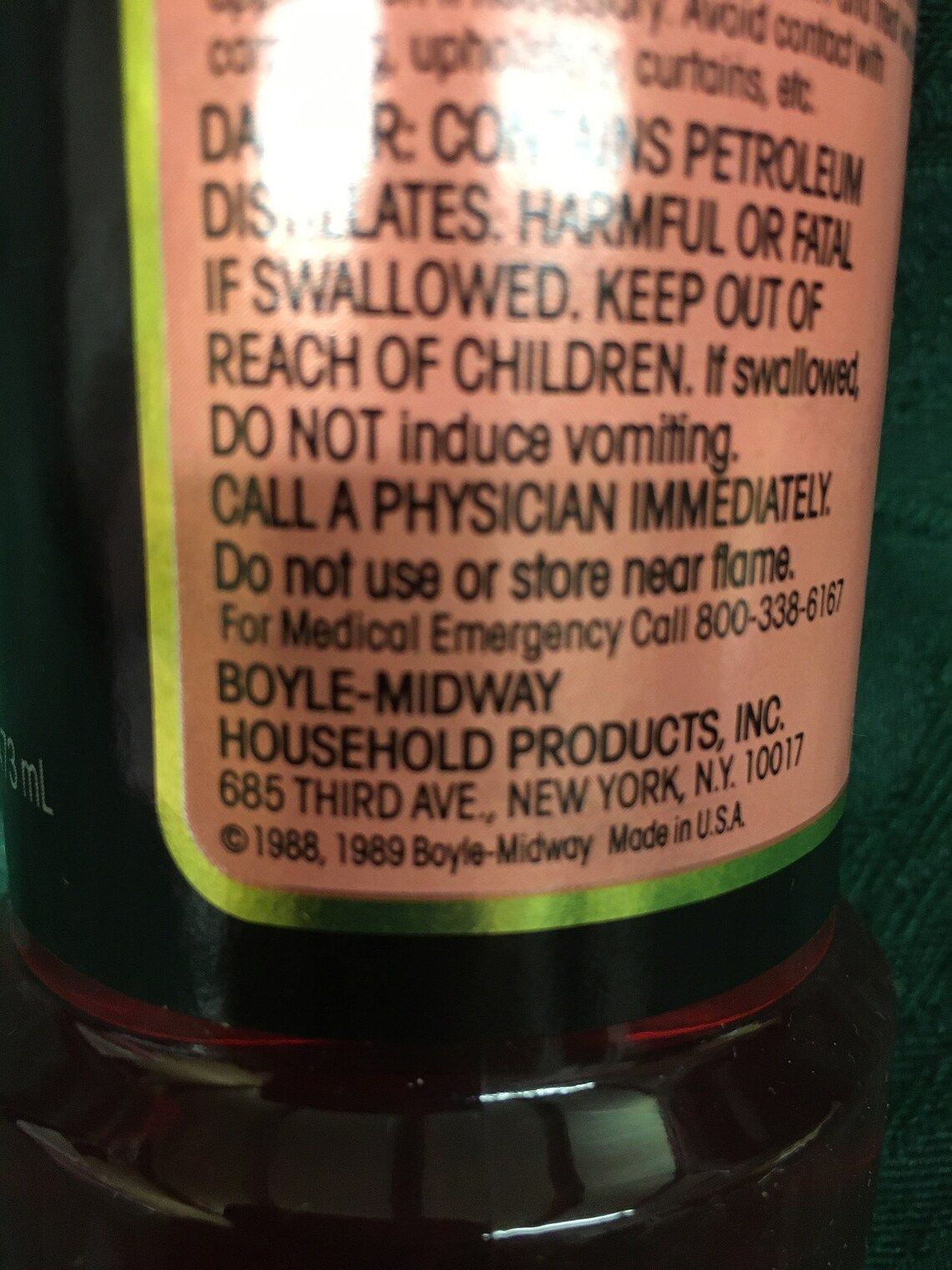 Vintage but New Genuine Old English Red Oil Furniture Polish Etsy