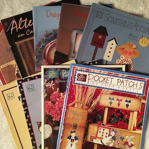 Buyer&#39;s Choice, Vintage but New Tole Painting Books by Various Artists, Folk Art Book, Painting, Decorative Painting, How to Book, Patterns