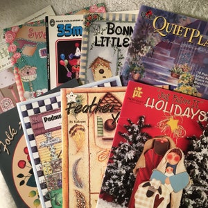 Buyer&#39;s Choice, Vintage but New Tole Painting Books by Various Artists, Folk Art Book, Painting, Decorative Painting, How to Book, Patterns