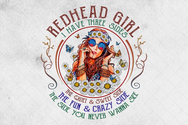 redhead by the side of the road redhead by the side of the road