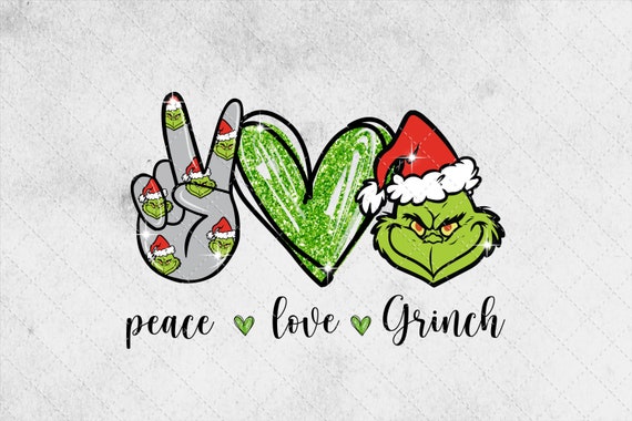 Free Free 76 Peace Love Grinch Svg Free SVG PNG EPS DXF File