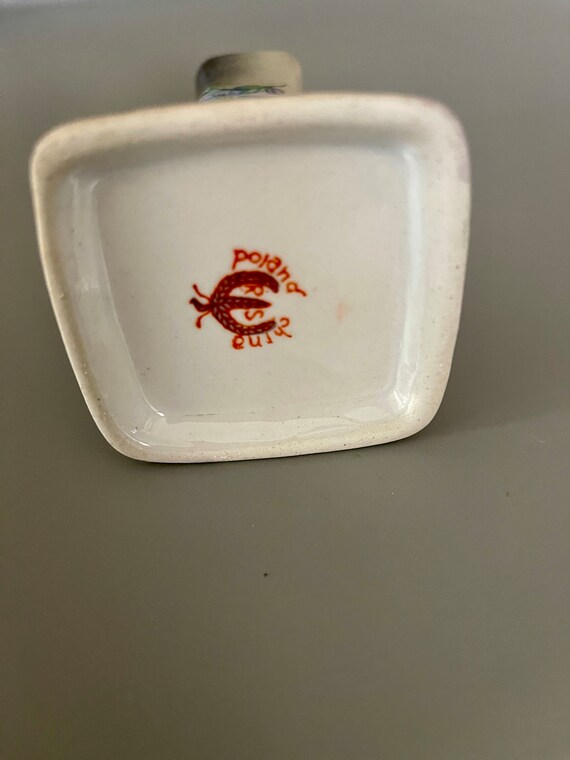 Old Porcelain China Hat Pin Holder~RS Poland - image 7