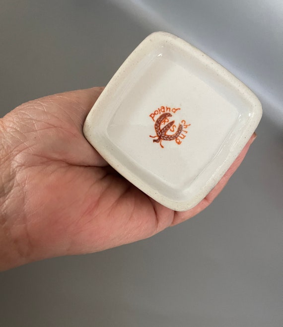 Old Porcelain China Hat Pin Holder~RS Poland - image 9