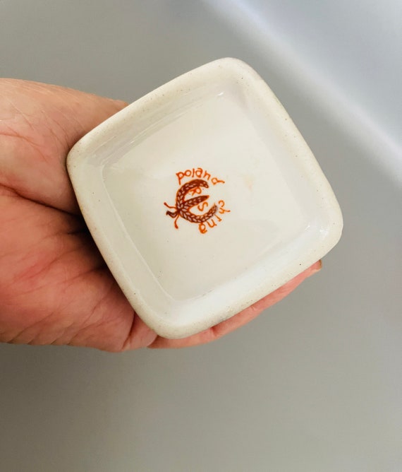 Old Porcelain China Hat Pin Holder~RS Poland - image 4