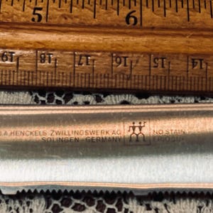 Vintage~henckles~7.5 Inch Blade-zwillingswerk Ag~soligen GERMANY ...