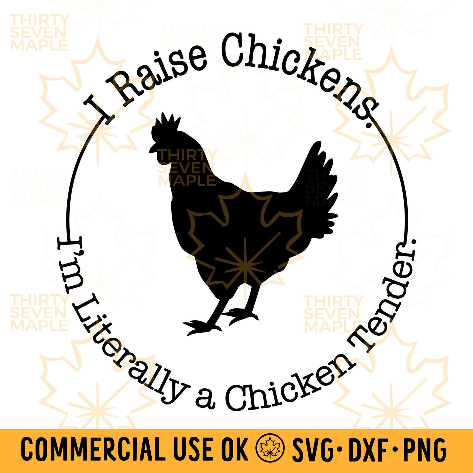 Chicken tender svg chicken tenders joke svg funny chicken Etsy