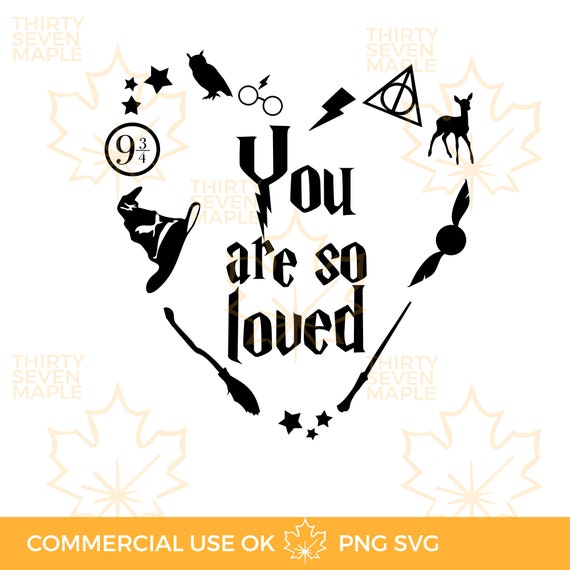 You Are So Loved Svg Png Etsy