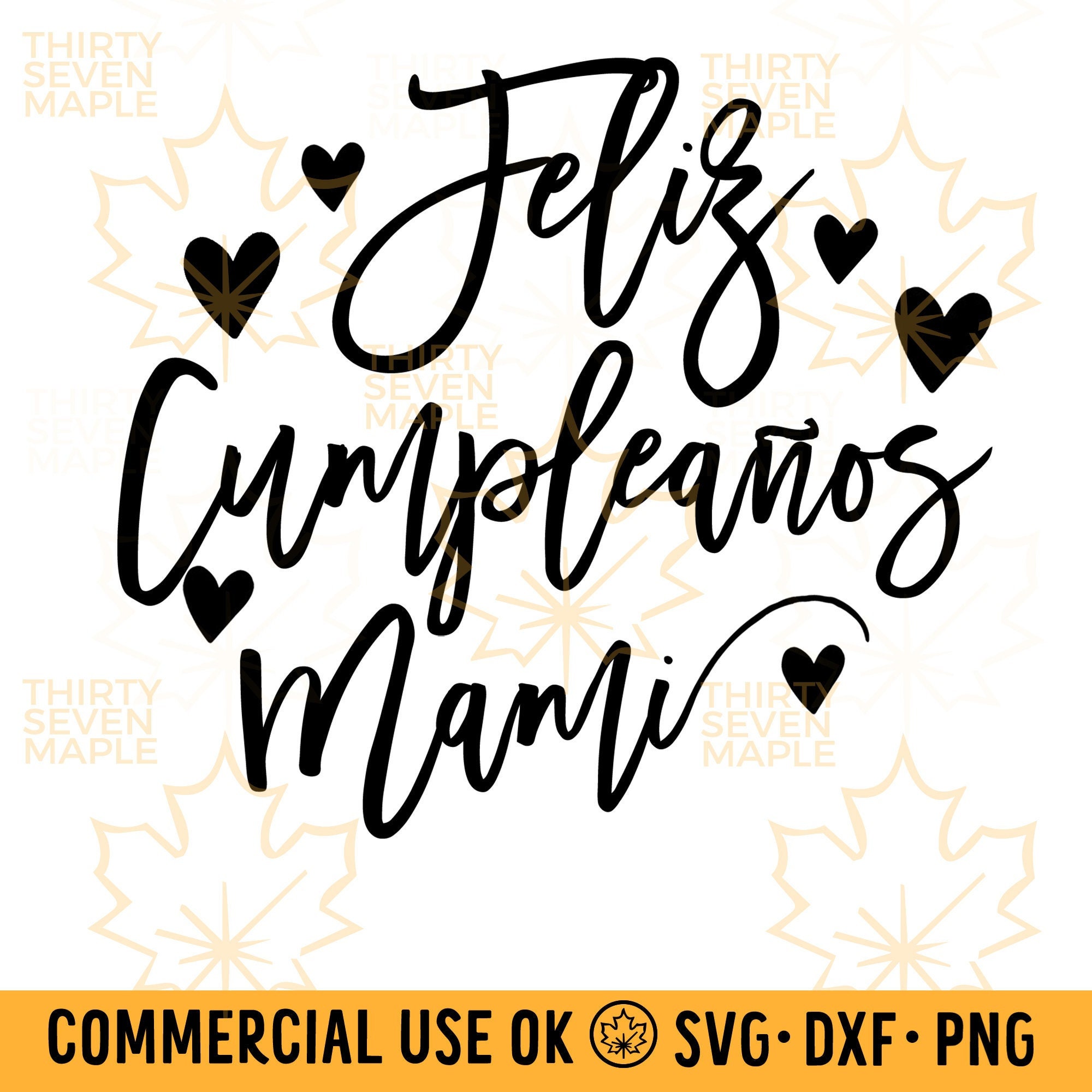 Feliz Cumpleanos Mami Svg Feliz Cumpleanos Svg Happy - Etsy Ireland