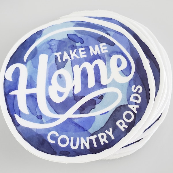 Take Me Home Country Roads Sticker