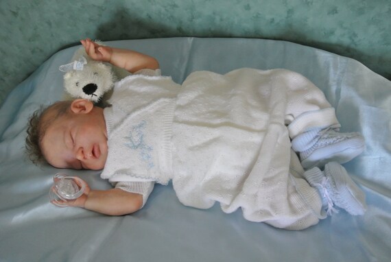 Preciosa español Bebé Niñas//Niños De Punto 3 piezas Conjunto en caja blanco recién nacido