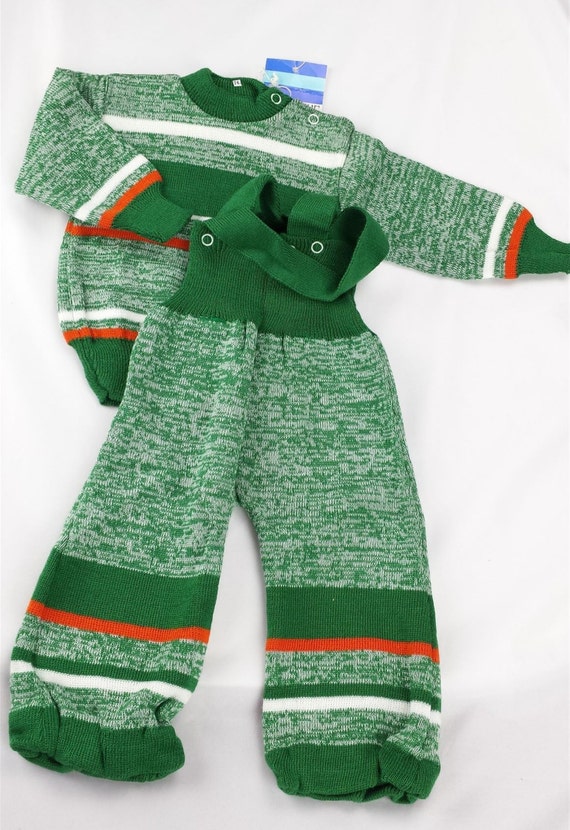 vvintage pants knit jumpers set baby clothes dutch