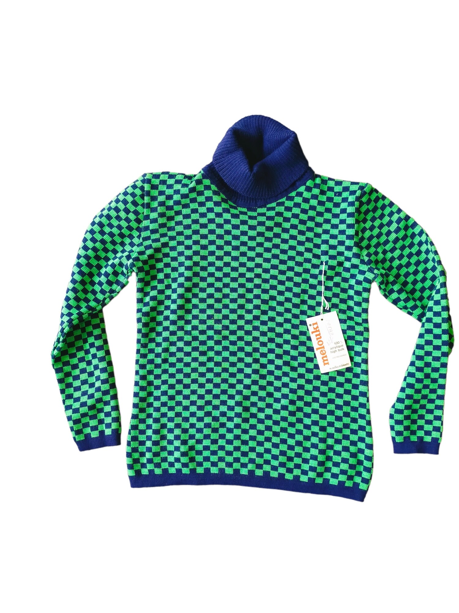60s vintage jumper sweater child 6 years 7 yrs deadstock mint with tags