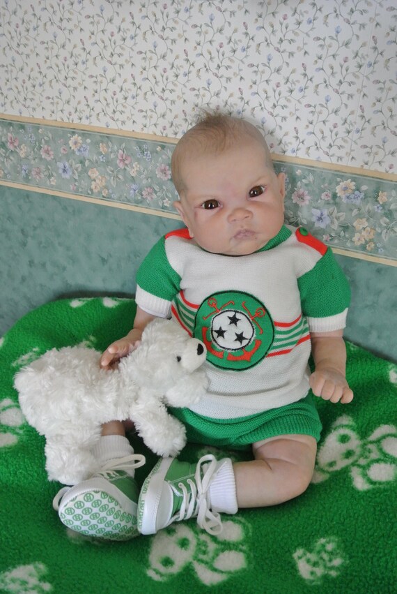 boys outfit baby clothing real vintage knit jersey