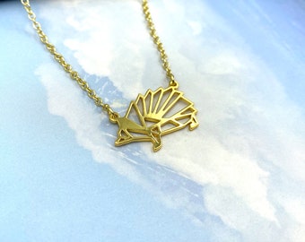 Hedgehog necklace, Gold Silver Plated Pet Jewelry, Gift for Animal lover, Best friend gift