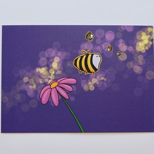 Mama B, Beenzzz by Studio PluckyPuck, Tirage d’art original, Format A6, Carte postale/carte de vœux