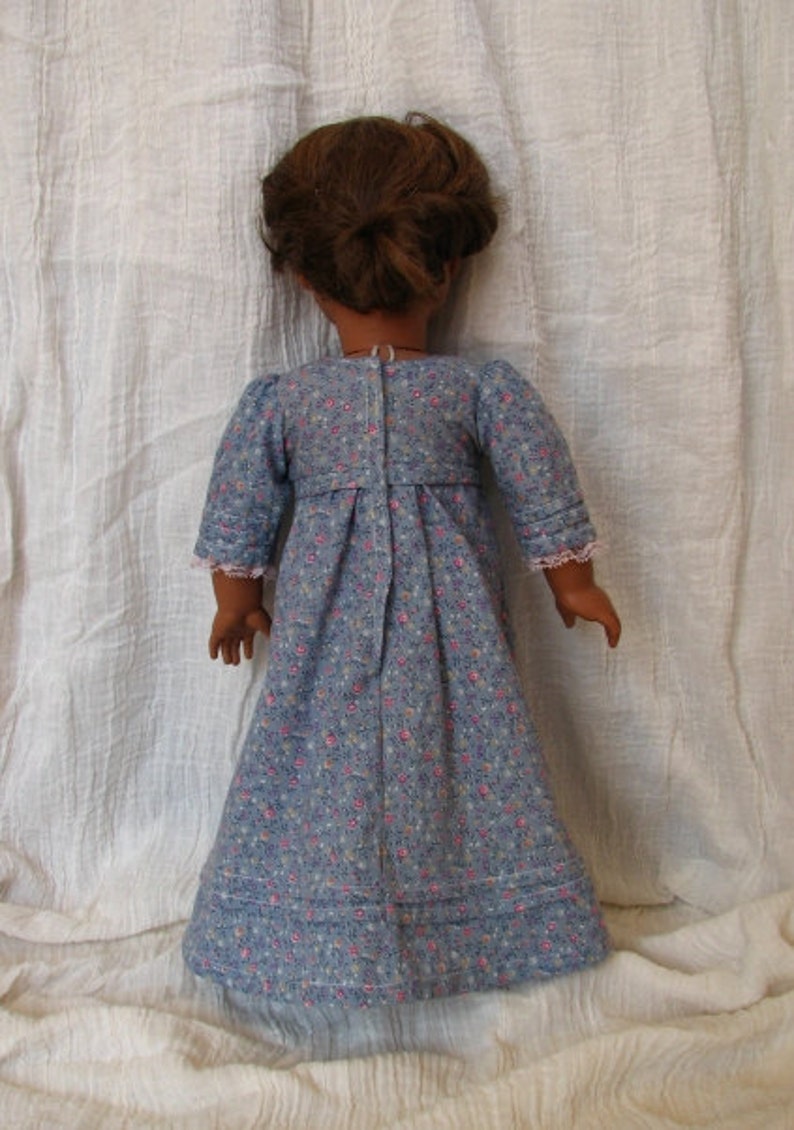 1812 Day Dress 18in Doll PDF ePattern DOWNLOAD image 3