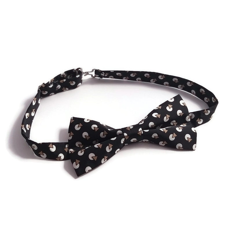 black white brown geometric bowtie Matchinf suspenders Face Mask SATIN Modern and geometric wedding ideas Spring Winter Groomsmen neckties