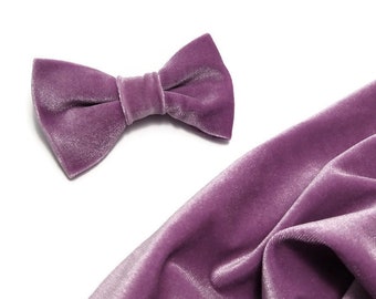 LiLAc Lavender wedding velvet bow tie and matching suspenders Boutonniere Groom groomsmen personalised socks