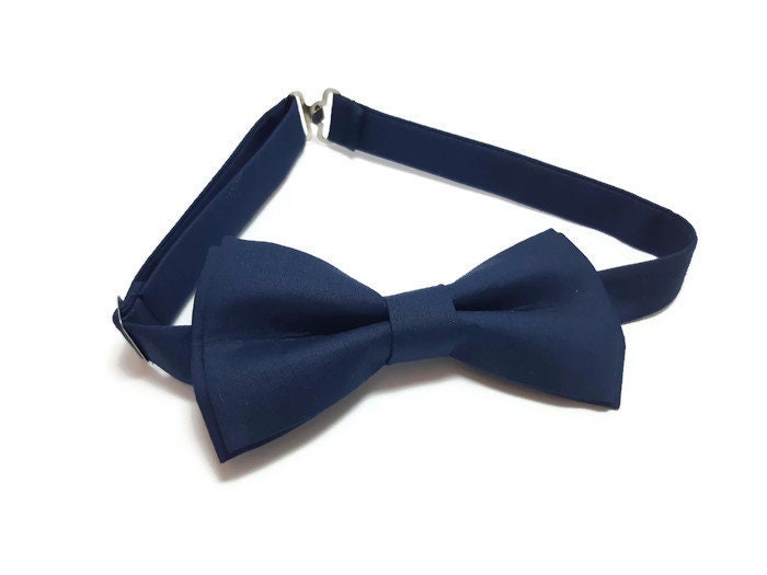 Navy blue bow tieBURGUNDY WINE suspendersgroomsmen | Etsy