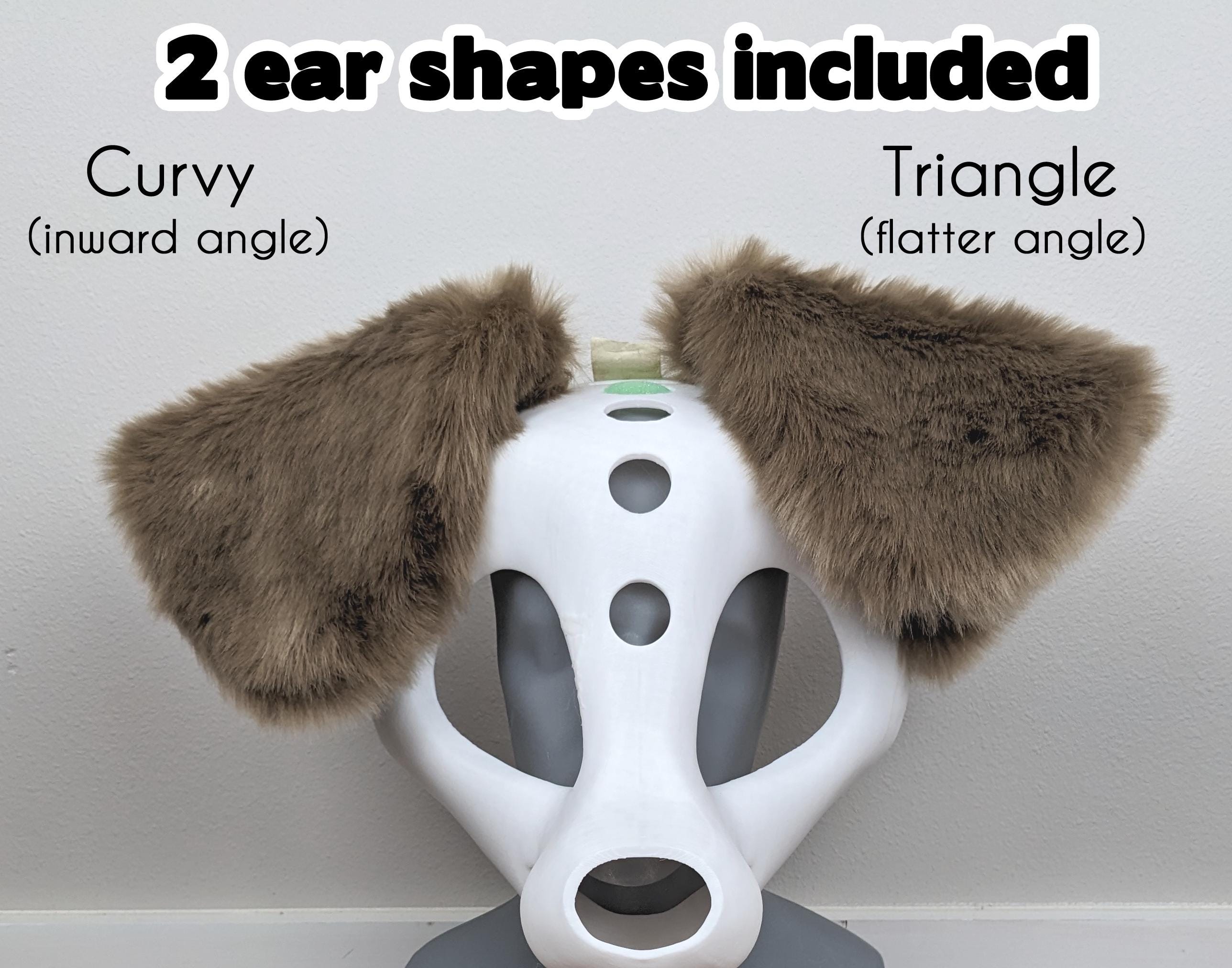Fursuit Floppy Ear Schnittmuster - 3 Canine Styles PDF - Etsy.de