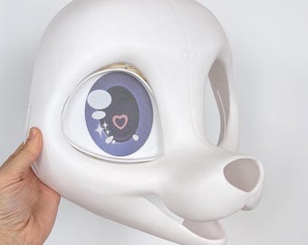 Fursuit Head Base - Toony Canine Extra Durable 3D Printed Headbase - preorder closes 8/25