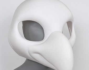 Fursuit Head Base - Bird Gryphon Eagle Extra Durable 3D Printed Headbase - preorder closes 8/25